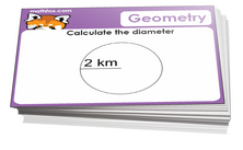 4th grade math cards on geometry - For math card games and math board games