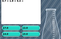 Addition of 3 Decimals Numbers Game