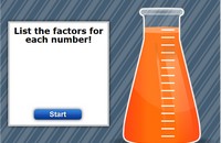 Finding Factors of Two Numbers Game