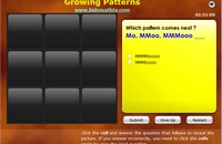 Growing Patterns Game