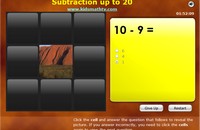 Subtraction Above Ten Game