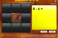 Subtraction Up to Ten Game