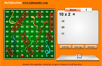 Multiplication With Multiples of Ten Game