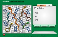 Multiplication of Decimals Game