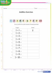 Adding 1 to Their Numbers No Illustration