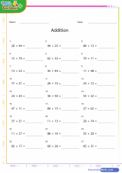 easy math worksheets for grade 1