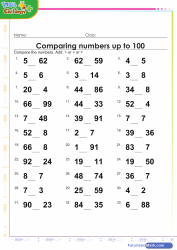Comparing Numbers Up to 100