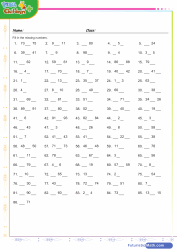 Counting Before After Numbers