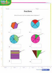 Fractions Circles Squares