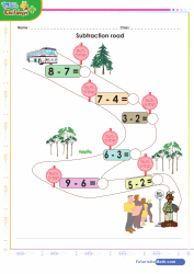 Subtraction Bus Stop to 10