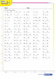 Counting Before After Numbers