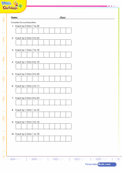 Counting Forward By 2 and 3