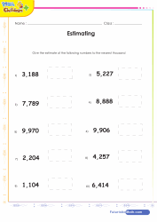 Estimation to Nearest Thousand