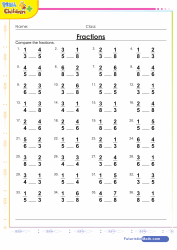 Compare Fractions