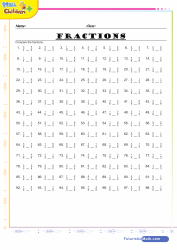 Fractions Comparisons