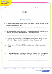 Logic Word Problems 1