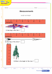 Math Measurements Games, Quizzes and Worksheets for kids