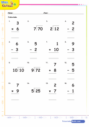 math mixed operations games quizzes and worksheets for kids