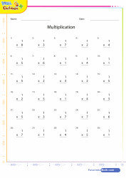 Multiplication Facts