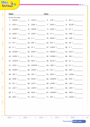 Roman to Arabic Numerals