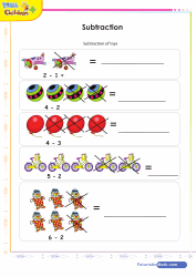 Subtraction Illustrated Review