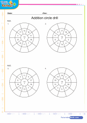 Addition Circle Drill