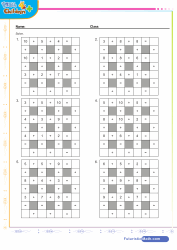 Addition Puzzles Lower