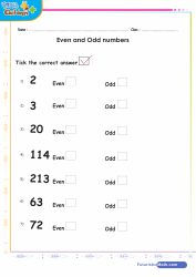 Even Odd Numbers