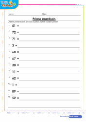 Prime Numbers