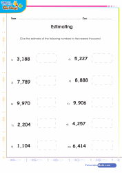 Estimation Nearest Thousand