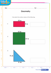 Areas of Shapes and Formulars