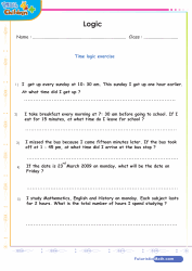 Logic Word Problems 2