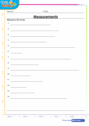 Measuring Lines