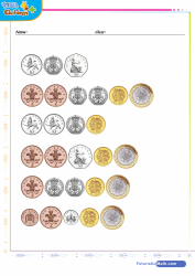 Money Pounds Uk Sheet 2