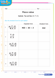 Place Value Exercise 2