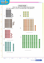 Place Value Tens Illustrated