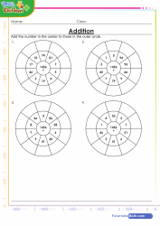 Addition Circle Drils