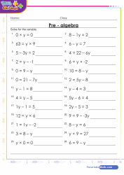 Math Algebra Games Quizzes And Worksheets For Kids