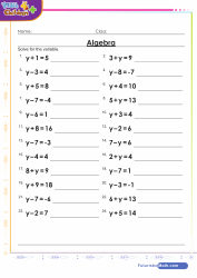 math algebra games quizzes and worksheets for kids
