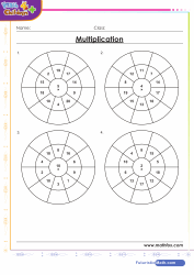 Multiplication Circle Drill