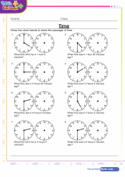 Time Past On Clocks