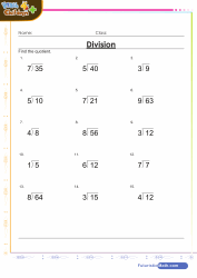 math division games quizzes and worksheets for kids