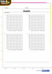 Bar and Linear Graphs Practice Sheet