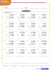 Addition with Regrouping