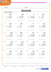 Math Decimals Games Quizzes And Worksheets For Kids