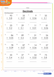 Multiply Decimals