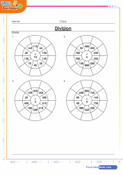 Division Circle Drill