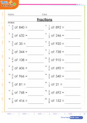 Fraction of Numbers