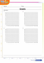 Bar and Linear Graphs Practice Sheet