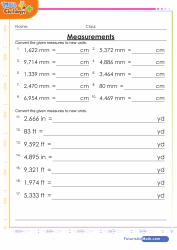 Converting Scales Mm Cm Ft Yd